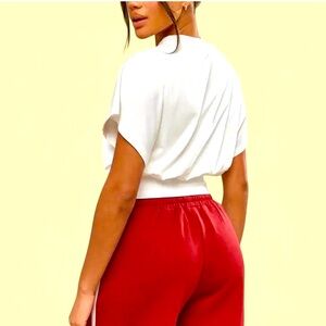 COPY - White Boxy Fitted Short Sleeve Tee